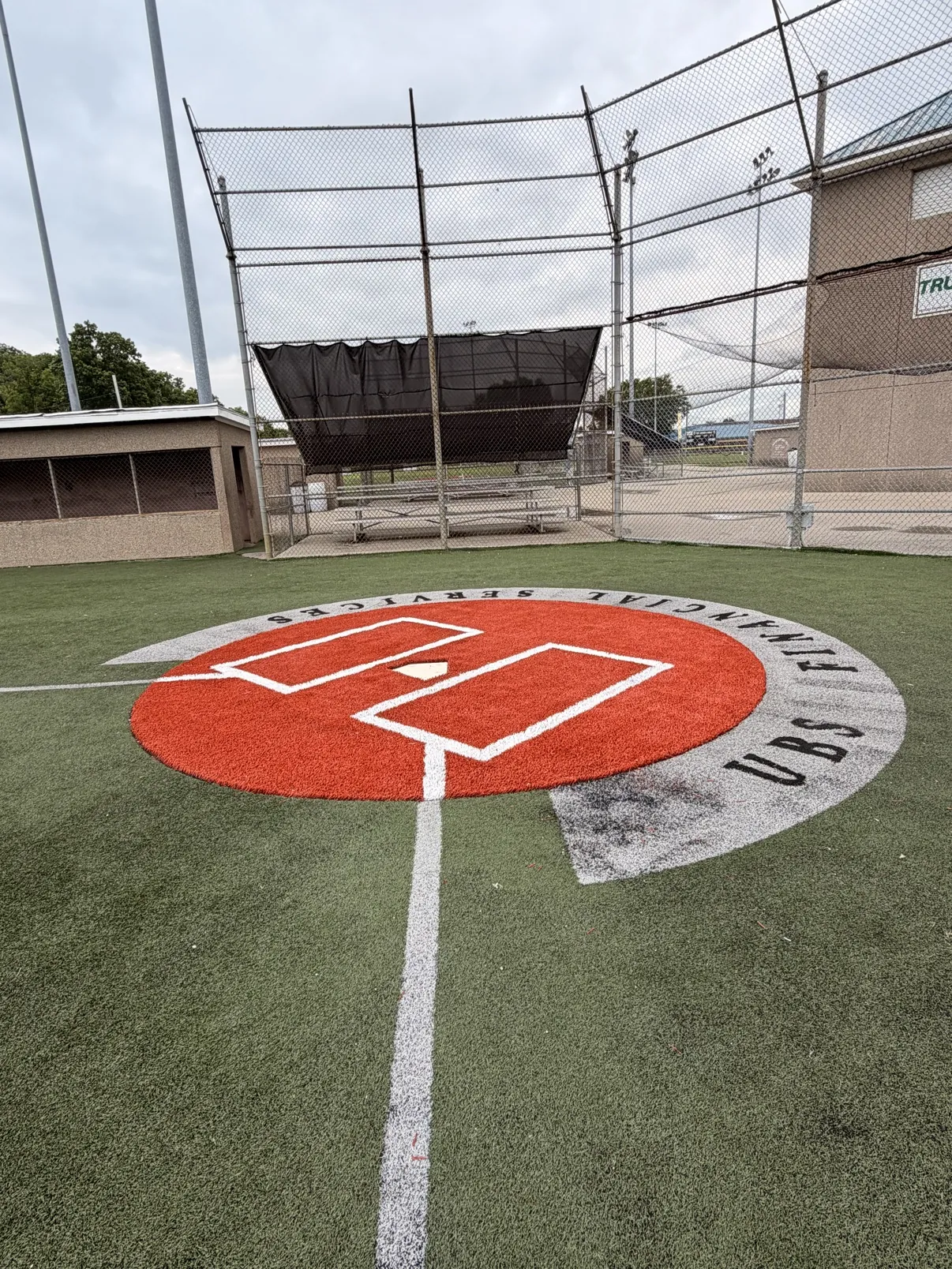 Restored on-deck circle after inlay replacement by Holben Design