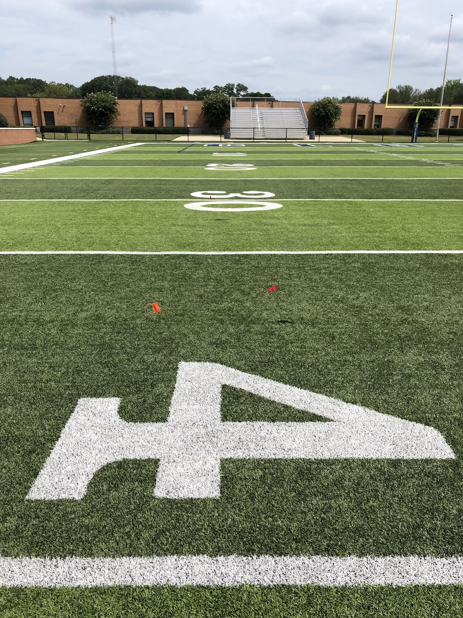 Field inspection on synthetic turf